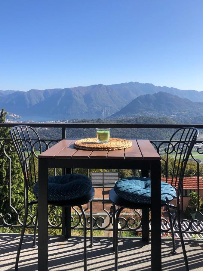 Casa Sol Y Sombra Appartement Cademario Buitenkant foto